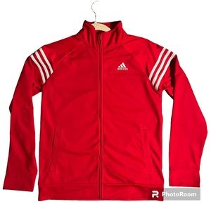 Youth Large Red Adidas Jacket